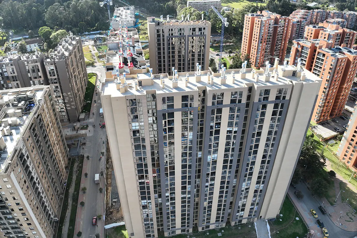 Foto del proyecto Buenavista Living en avance de obra septiembre de 2025