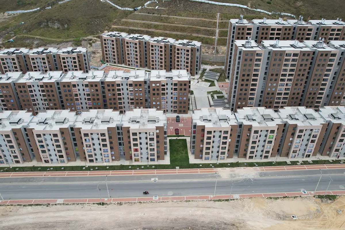 Foto del proyecto Caminos del Vinculo en avance de obra septiembre de 2025