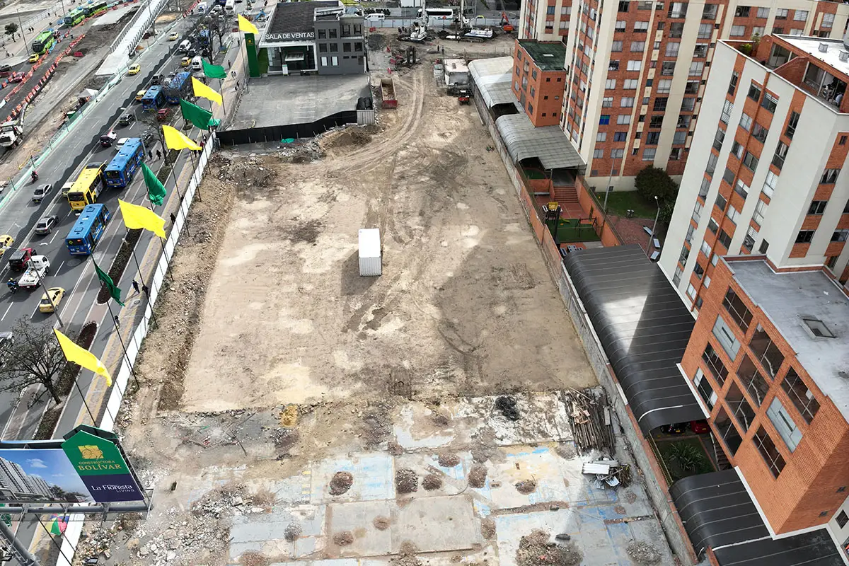 Foto del proyecto La Floresta Living en avance de obra septiembre de 2025