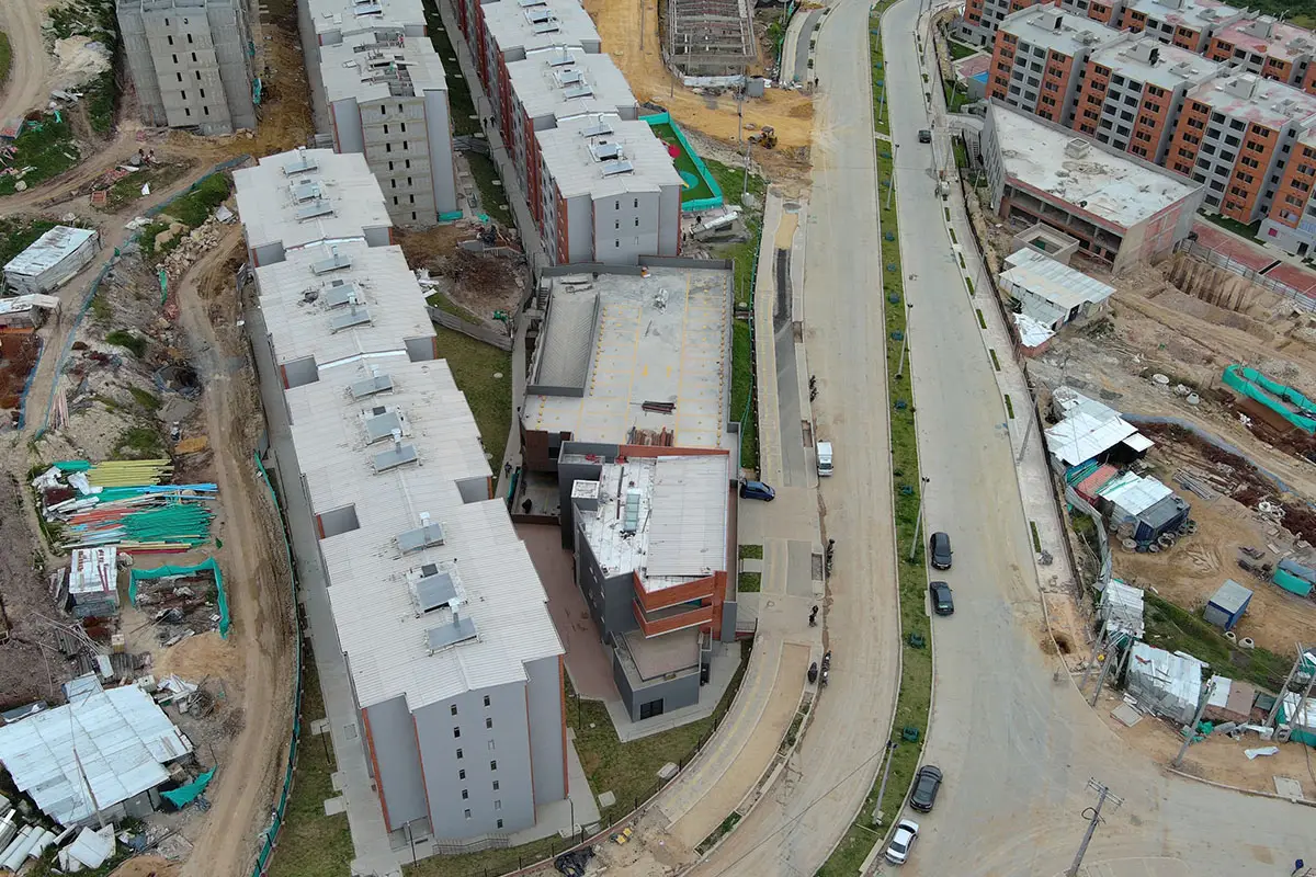 Foto del proyecto La Cristalina en avance de obra septiembre del 2025