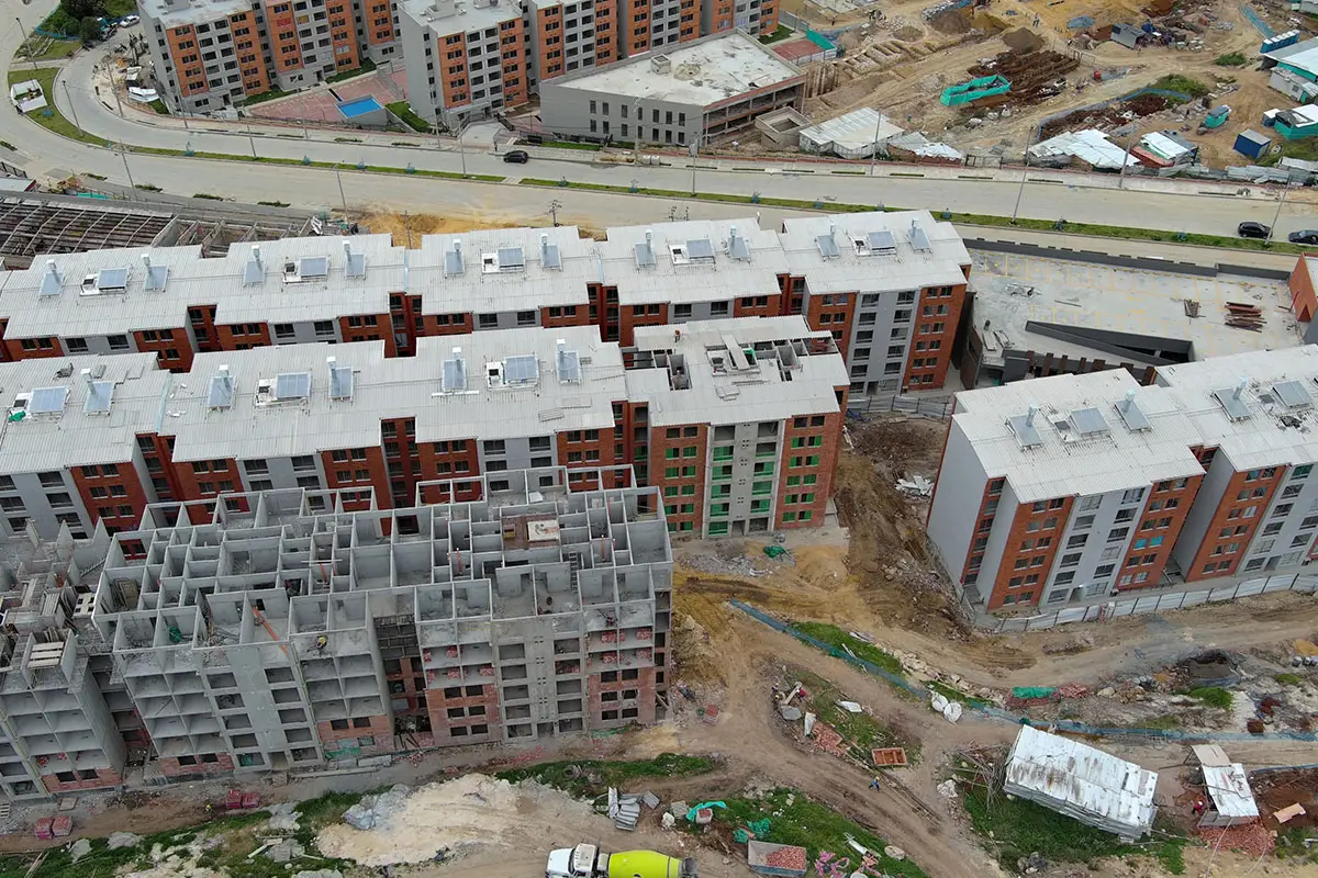 Foto del proyecto La Cristalina en avance de obra septiembre del 2025