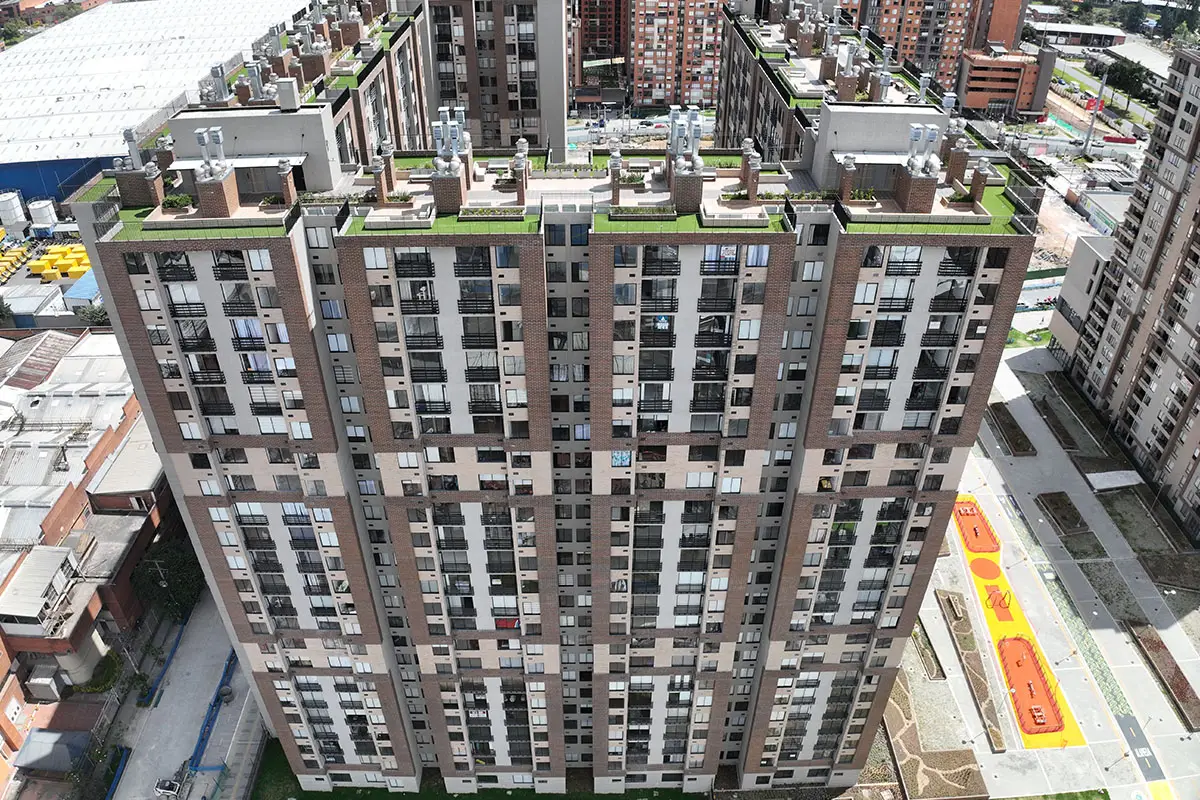 Foto del proyecto Mistral en avance de obra septiembre de 2025