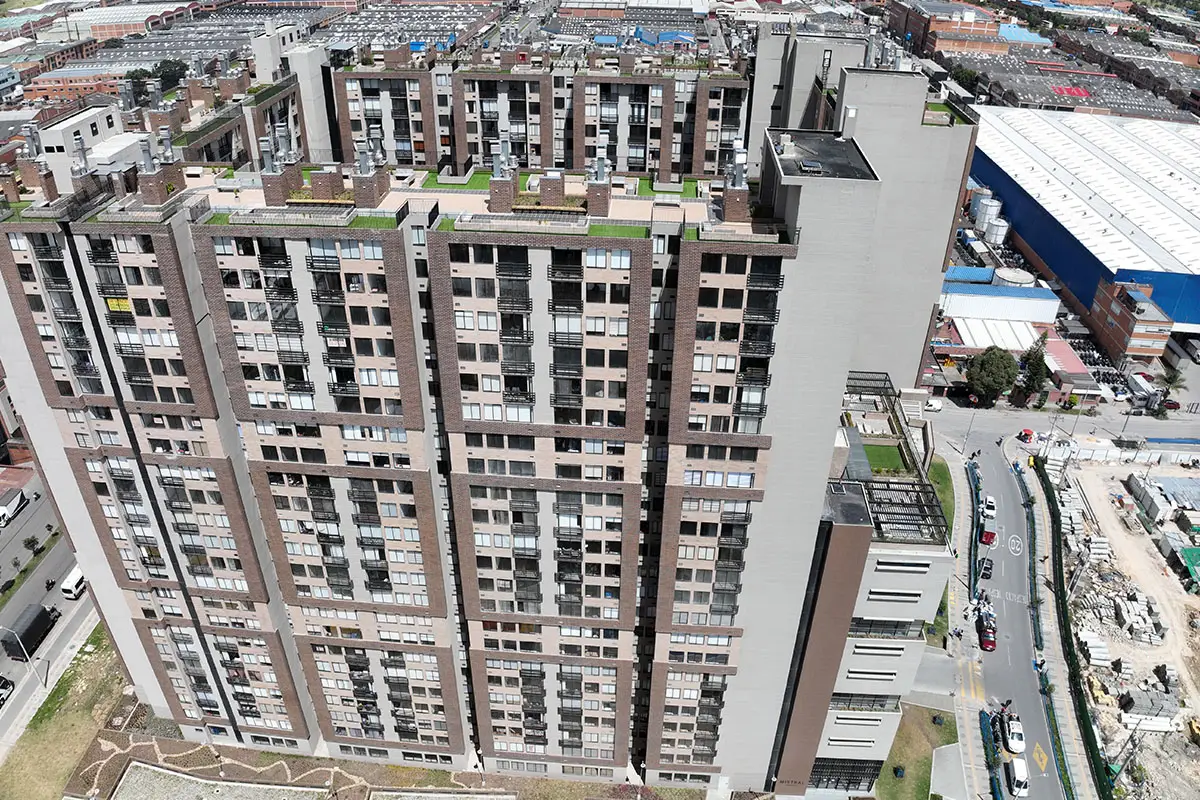 Foto del proyecto Mistral en avance de obra septiembre de 2025