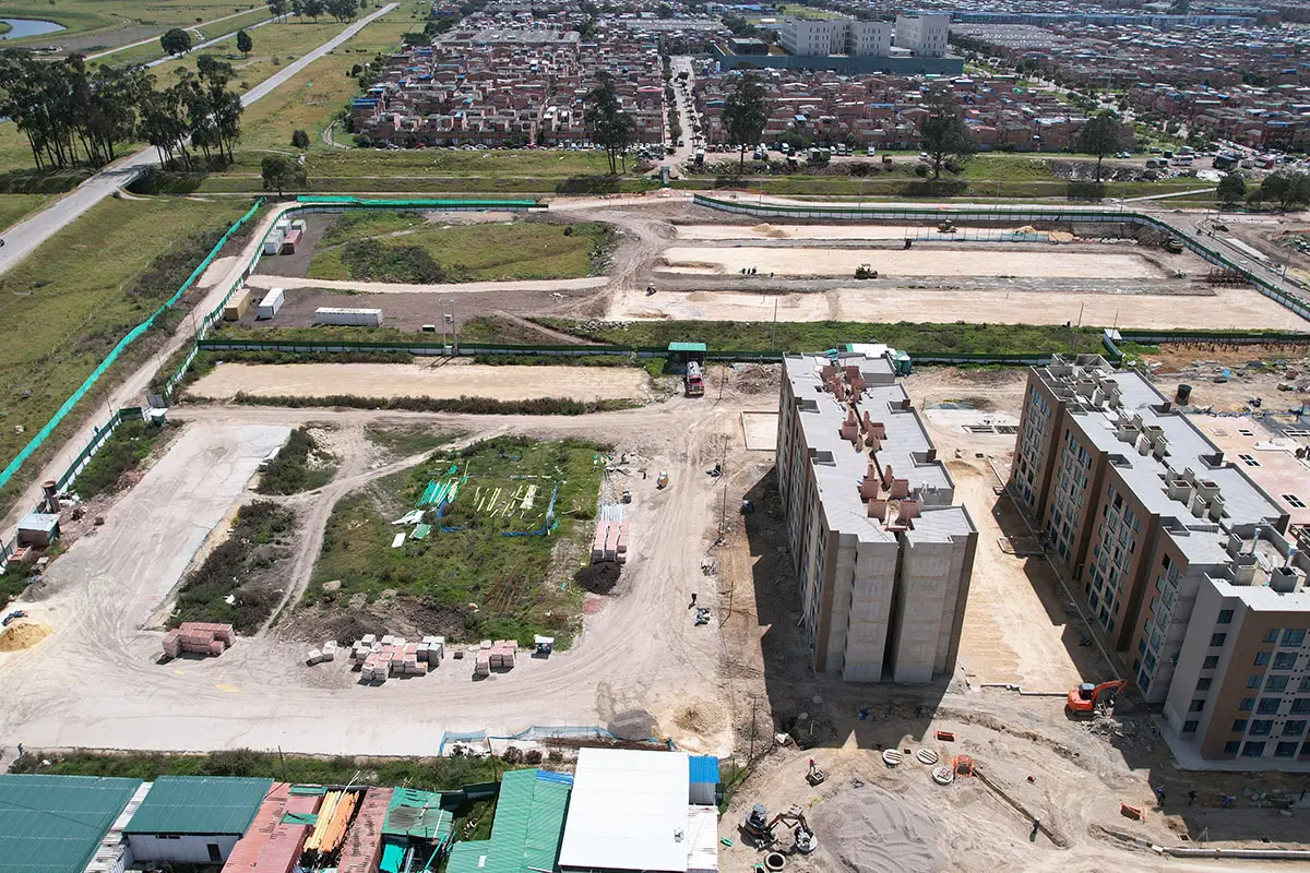 Foto del proyecto Rosa Amatista en avance de obra septiembre de 2025