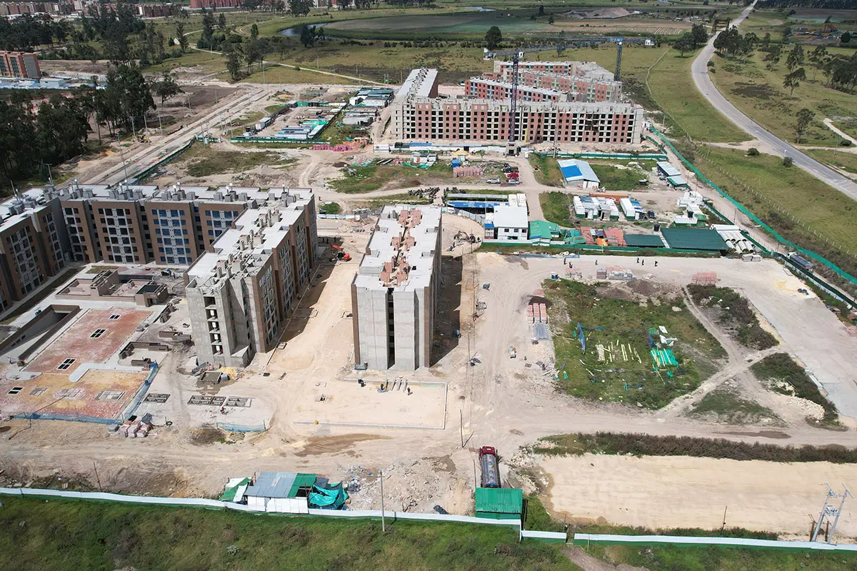 Foto del proyecto Rosa Amatista en avance de obra septiembre de 2025