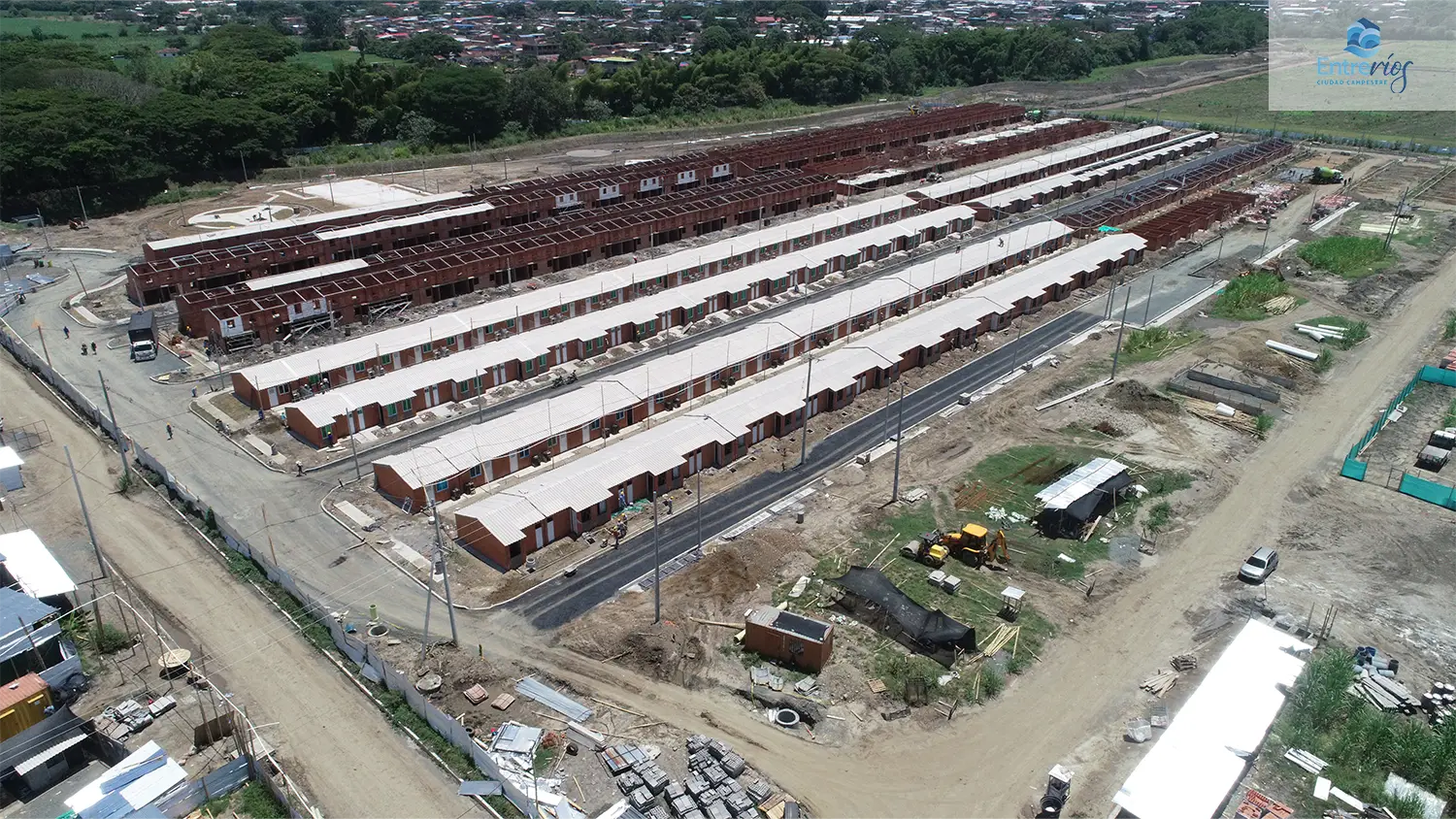 Foto del Macroproyecto Entreríos en avance de obra septiembre de 2025