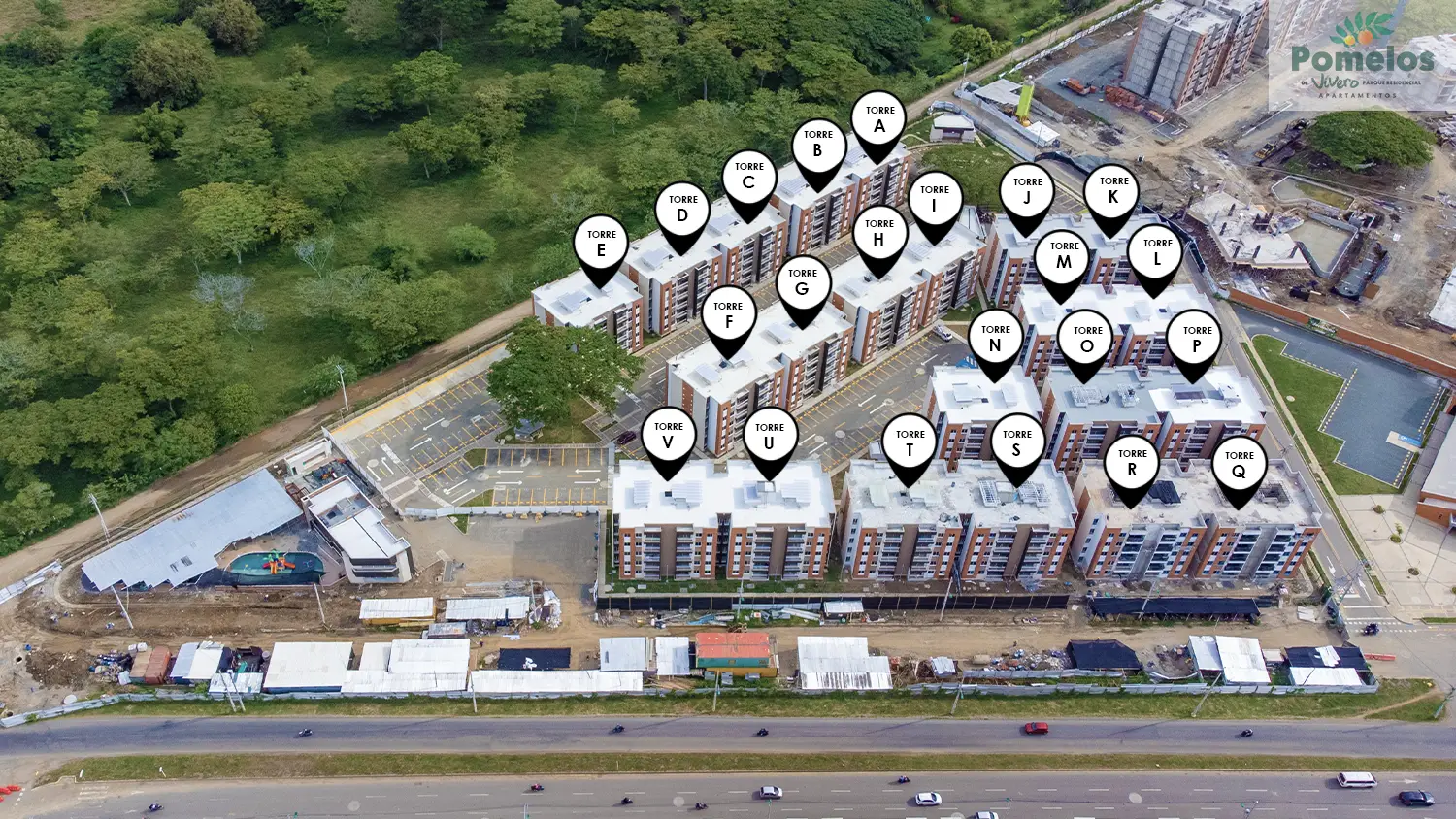 Foto del proyecto Pomelos en avance de obra septiembre de 2025