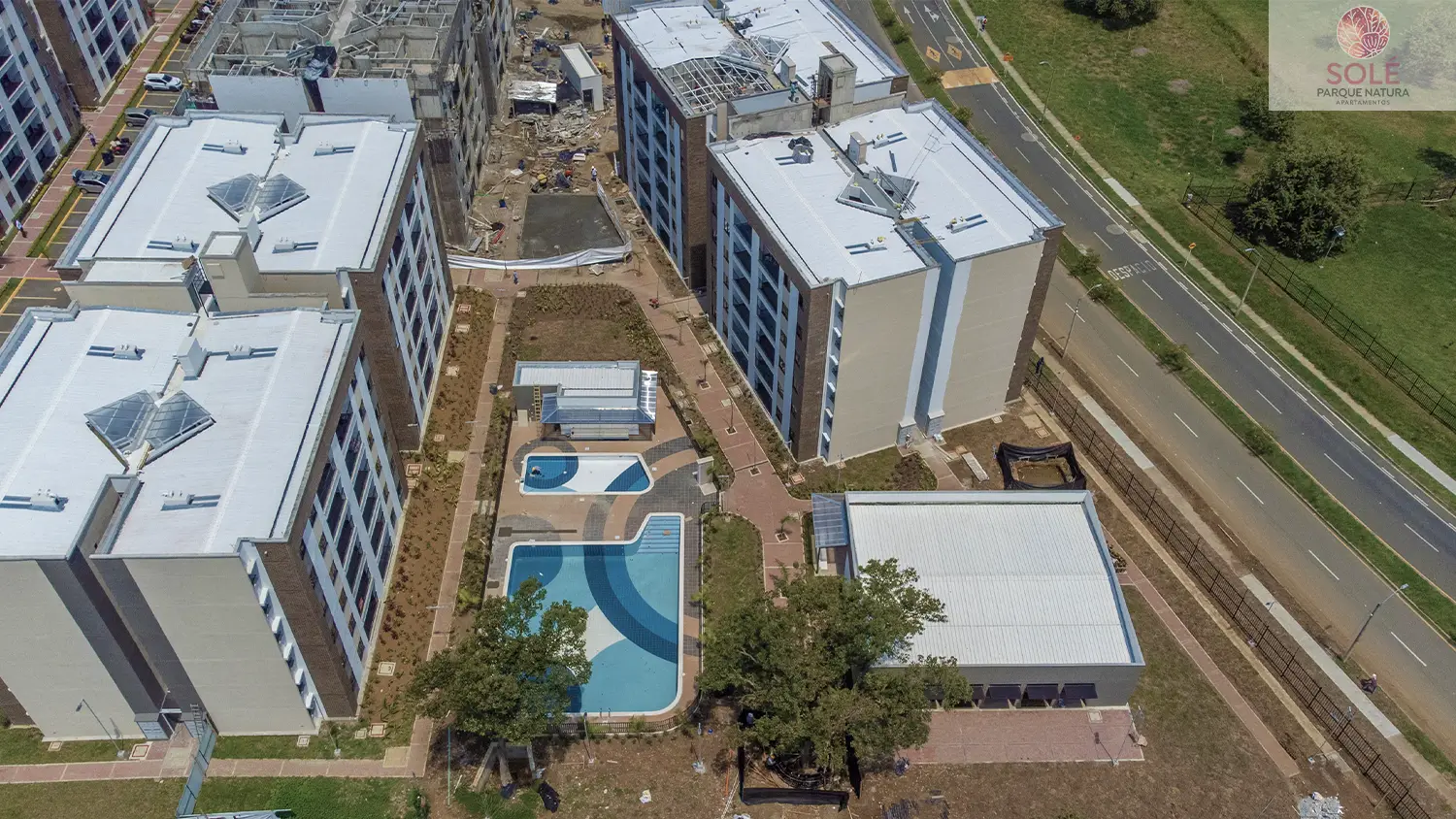 Foto del avance de obra del proyecto solé en el mes de septiembre 2025