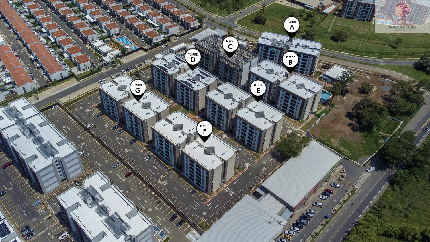 Foto del avance de obra del proyecto solé en el mes de septiembre 2025