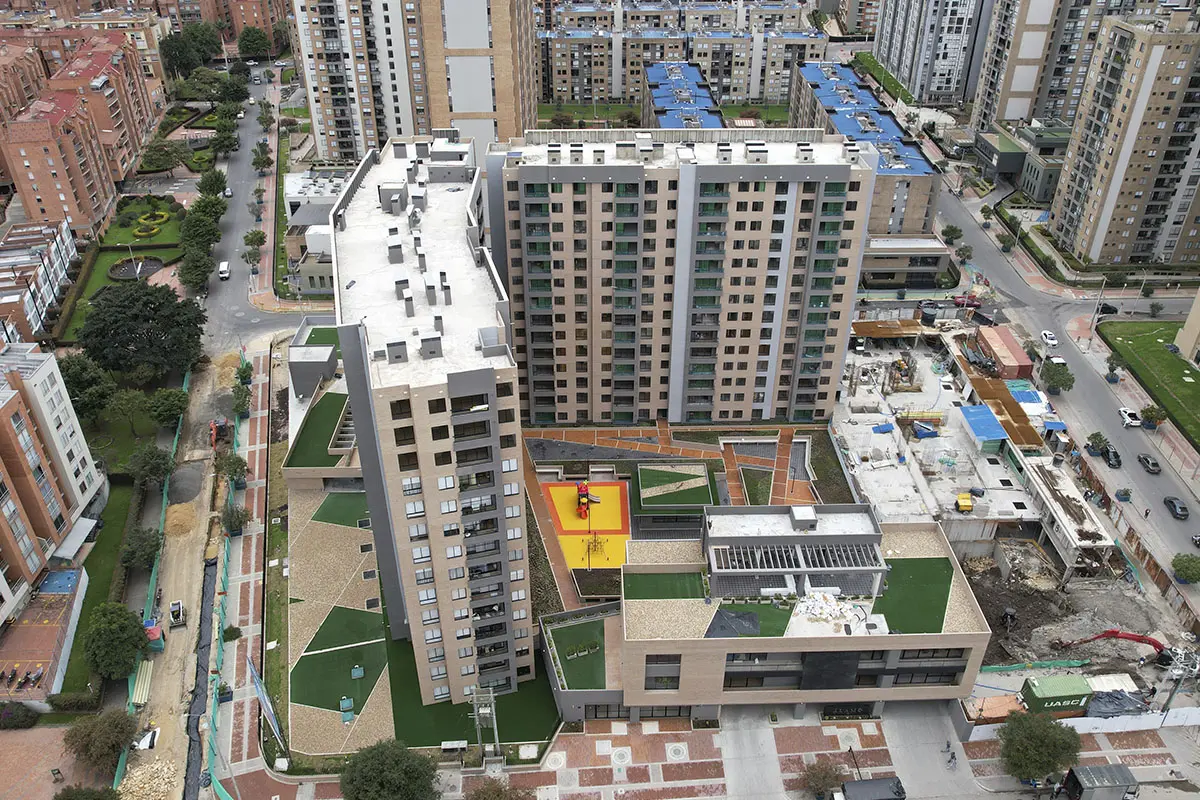 Foto del proyecto Álamo Veramonte en avance de obra octubre de 2025