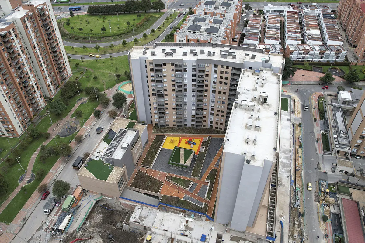 Foto del proyecto Álamo Veramonte en avance de obra octubre de 2025