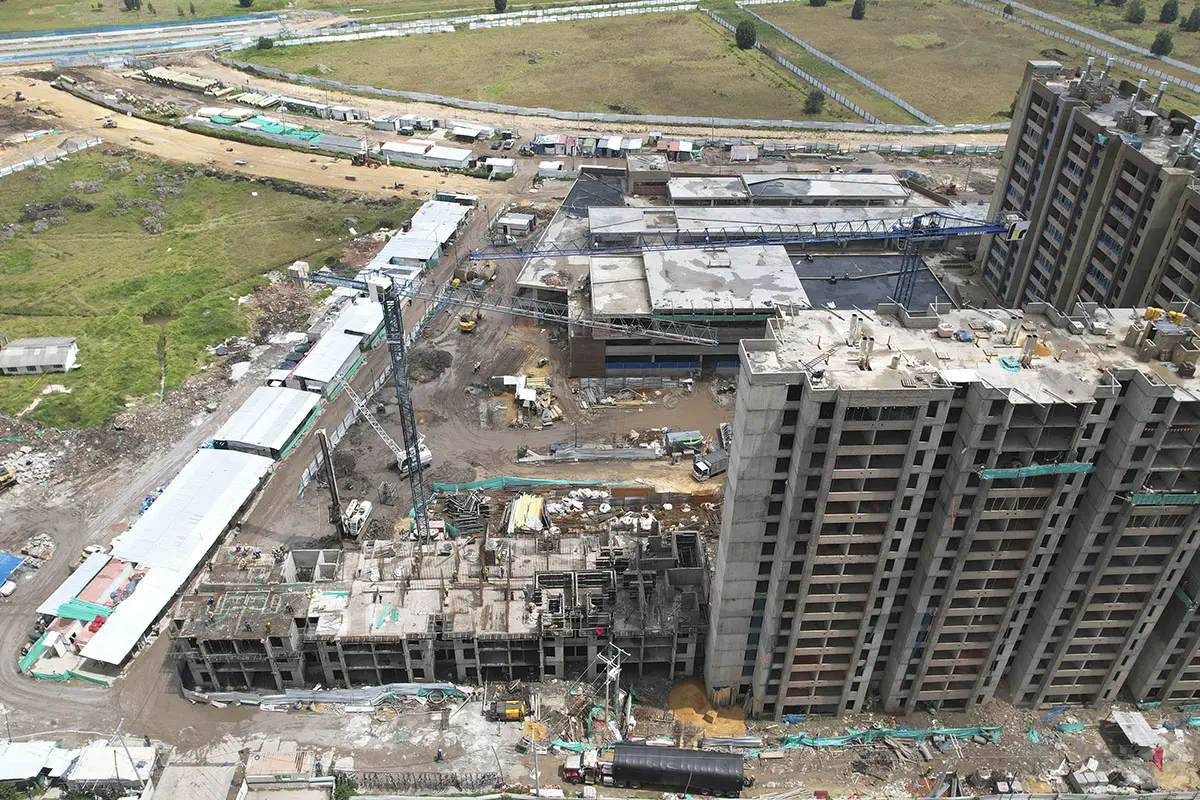 Foto del proyecto Áuriga Living en avance de obra octubre de 2025