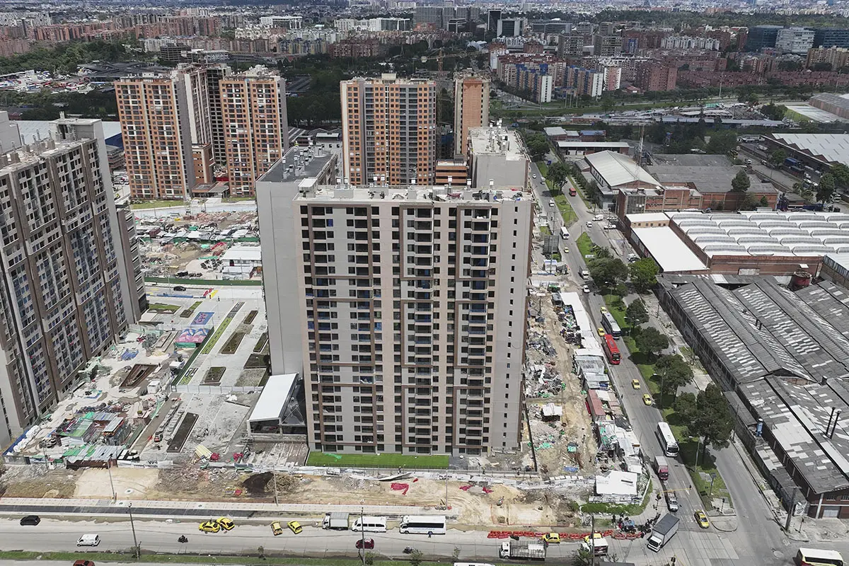 Foto del proyecto Austro en avance de obra octubre de 2025