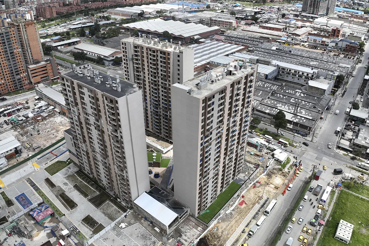 Foto del proyecto Austro en avance de obra octubre de 2025