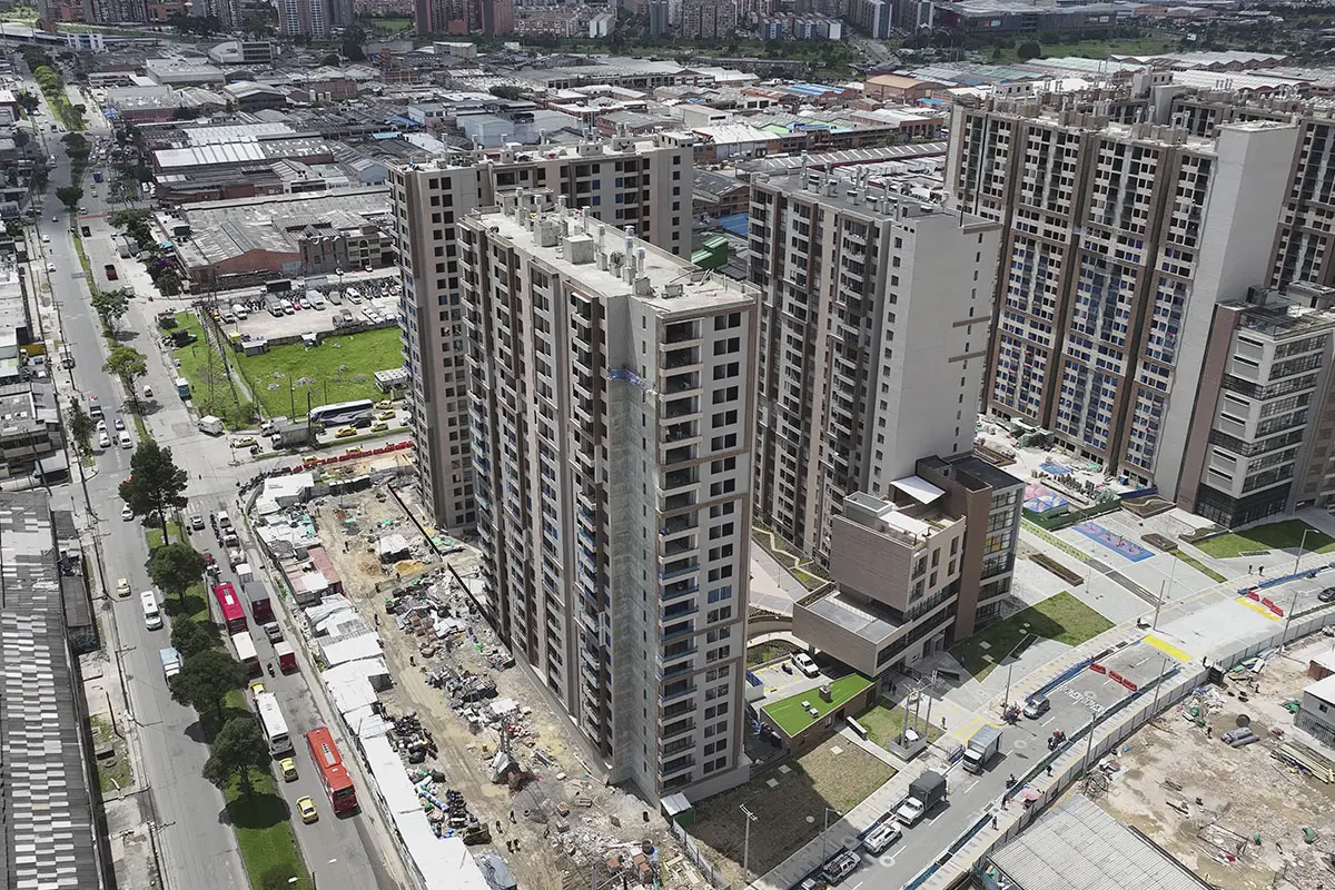 Foto del proyecto Austro en avance de obra octubre de 2025