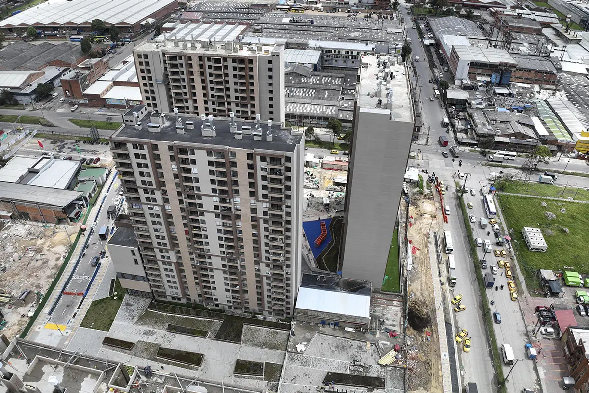 Foto del proyecto Austro en avance de obra octubre de 2025