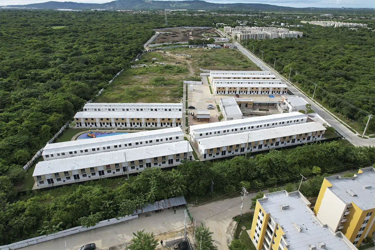 Foto del proyecto Casas de Portobelo en avance de obra octubre de 2025