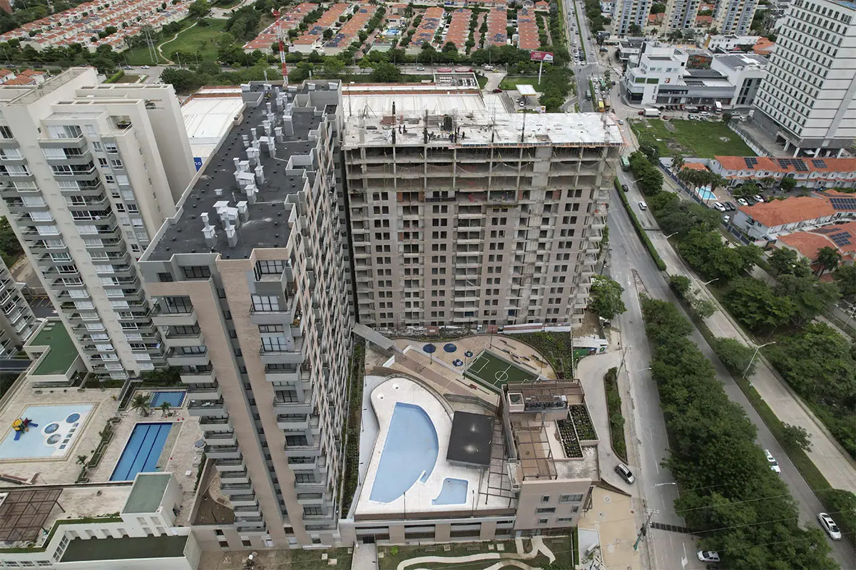  Foto del proyecto Castellana 51 en avance de obra octubre de 2025