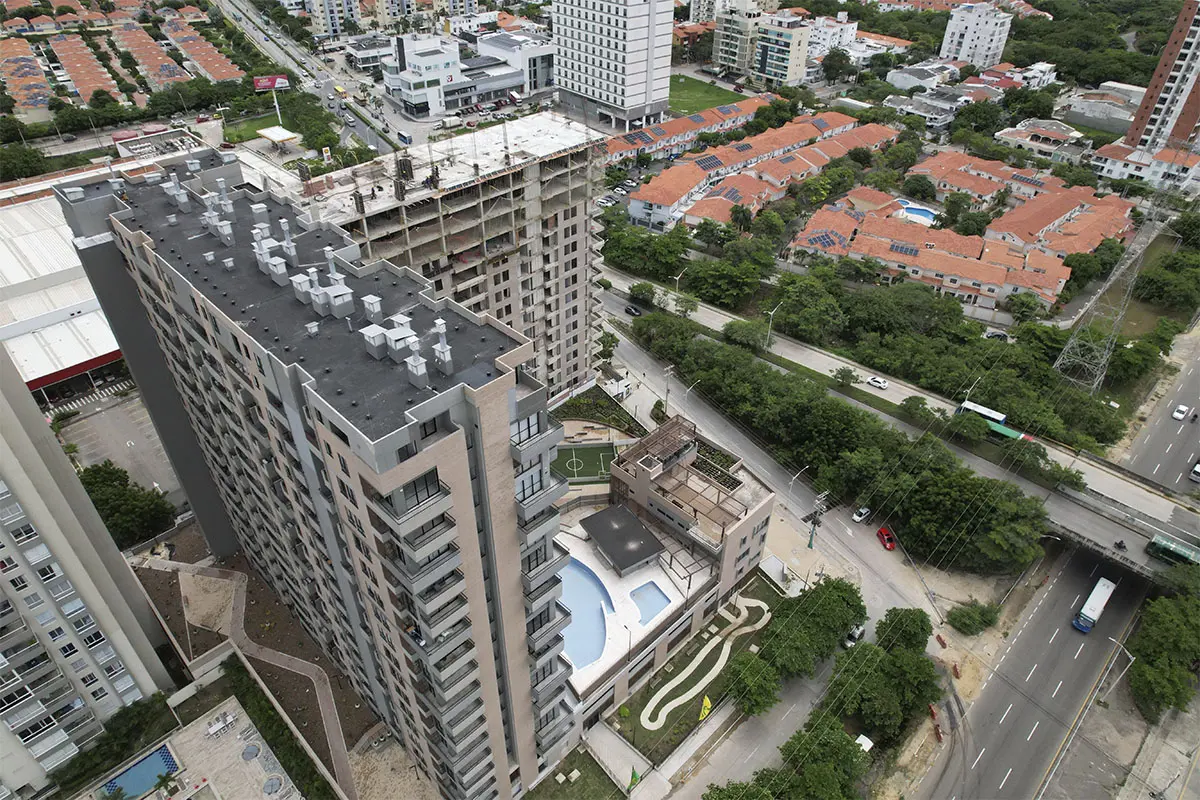  Foto del proyecto Castellana 51 en avance de obra octubre de 2025