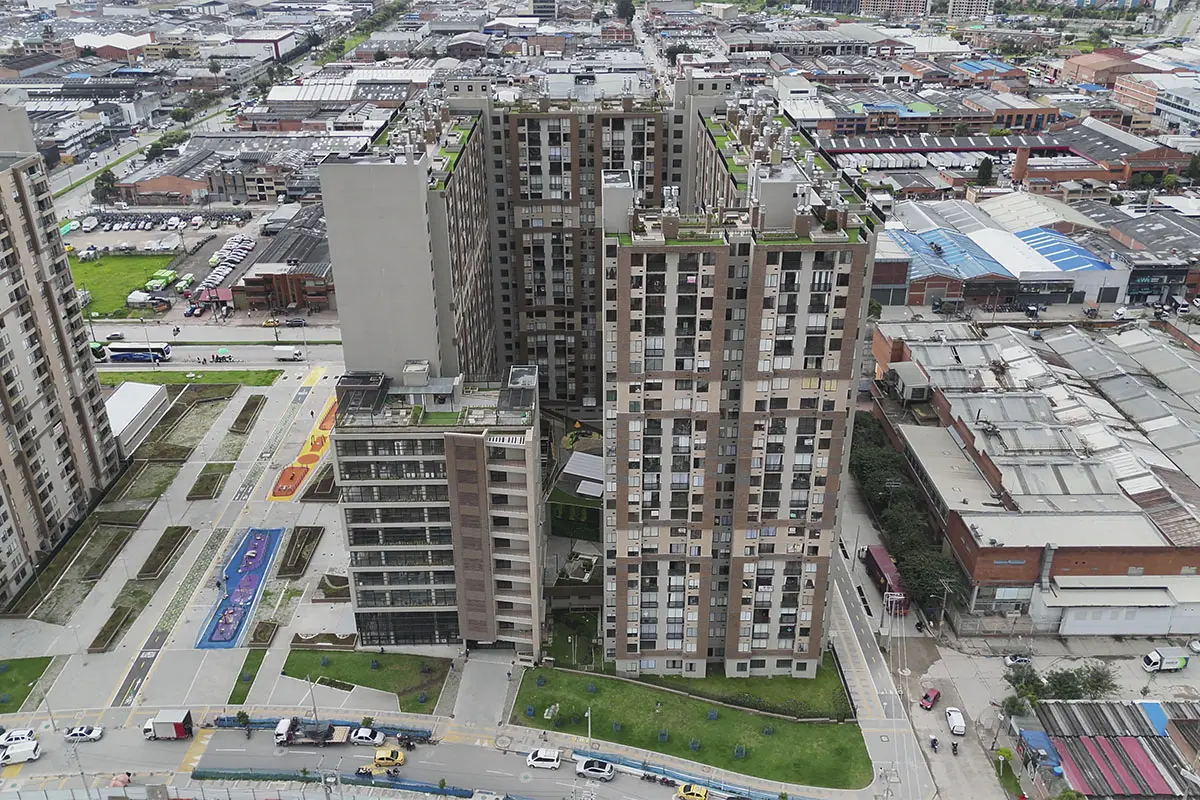 Foto del proyecto Mistral en avance de obra octubre de 2025