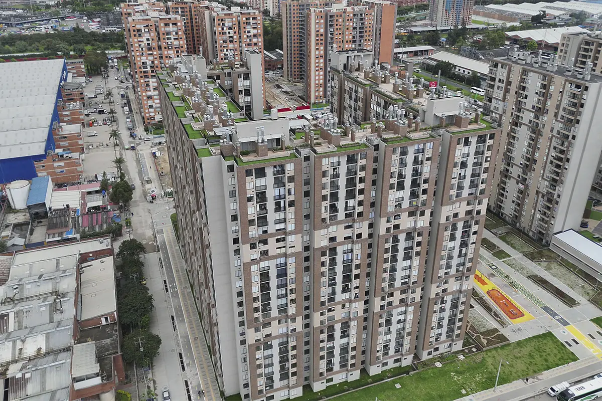 Foto del proyecto Mistral en avance de obra octubre de 2025