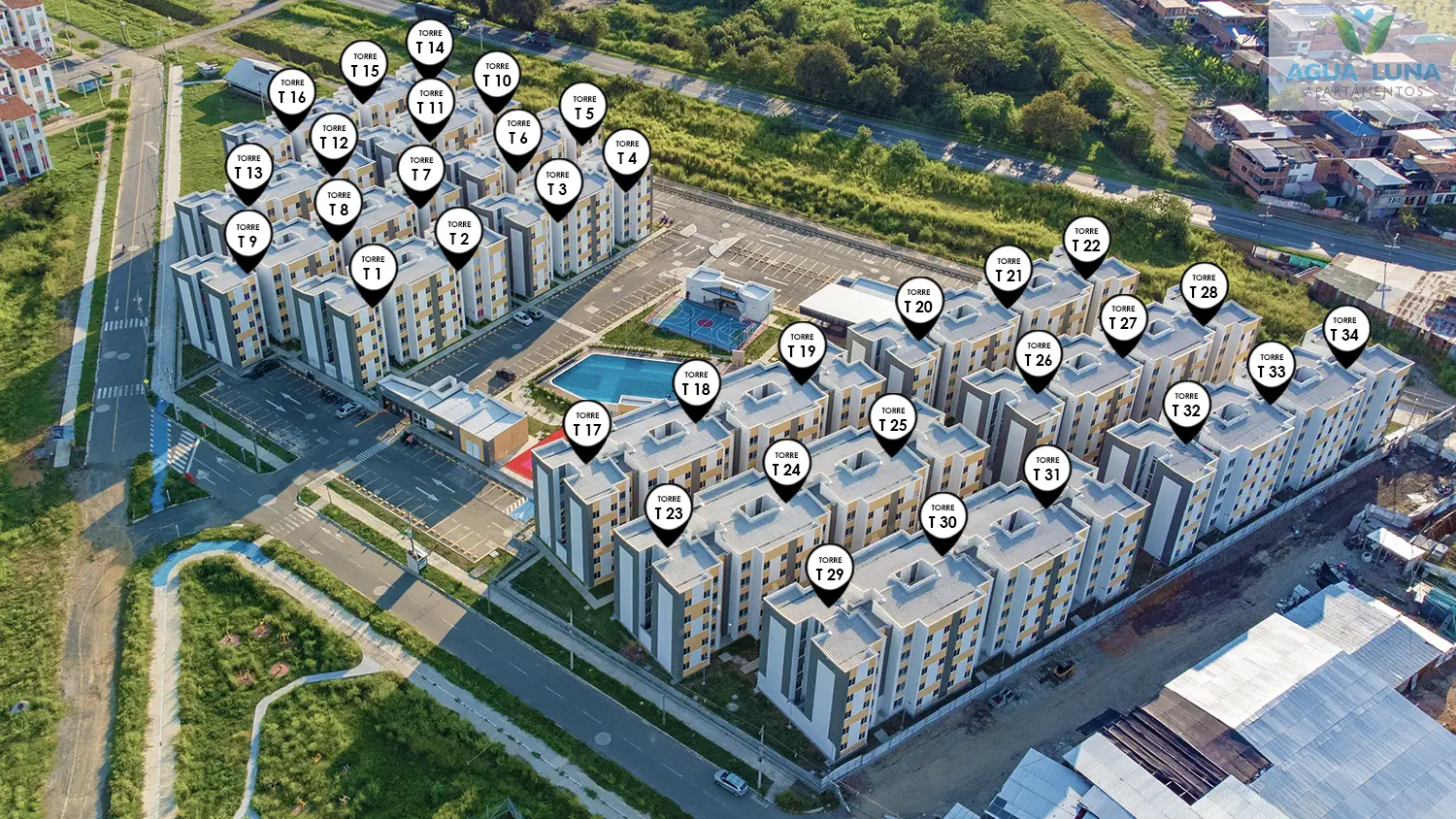 Foto del proyecto Agua luna en avance de obra octubre de 2025