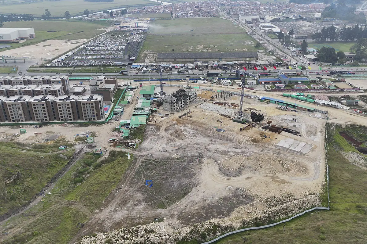 Foto del proyecto Parques del vínculo en avance de obra octubre de 2025