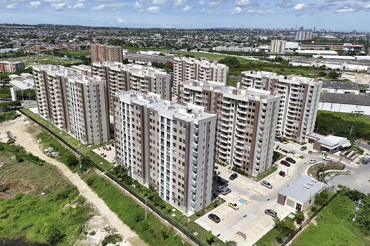 Foto del proyecto Puerto Guitarra en avance de obra octubre de 2025