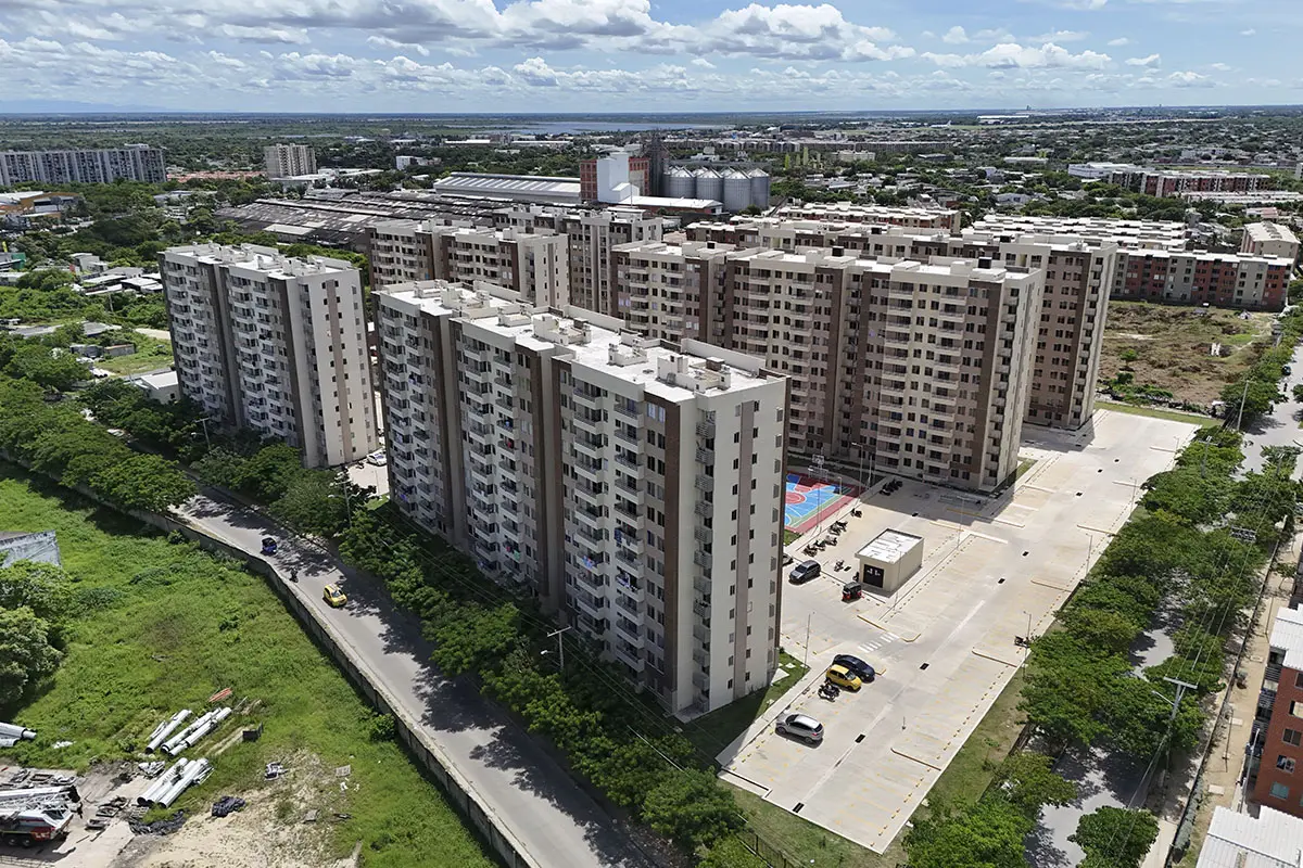 Foto del proyecto Puerto Guitarra en avance de obra octubre de 2025