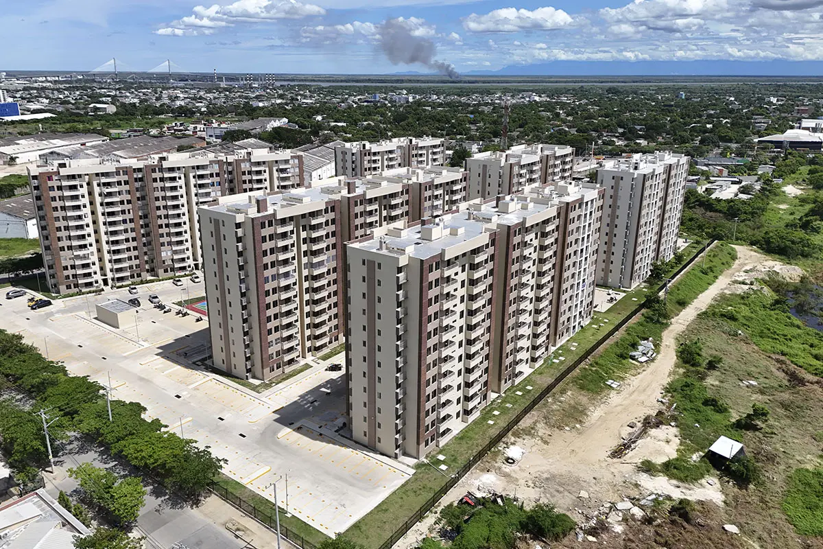 Foto del proyecto Puerto Guitarra en avance de obra octubre de 2025