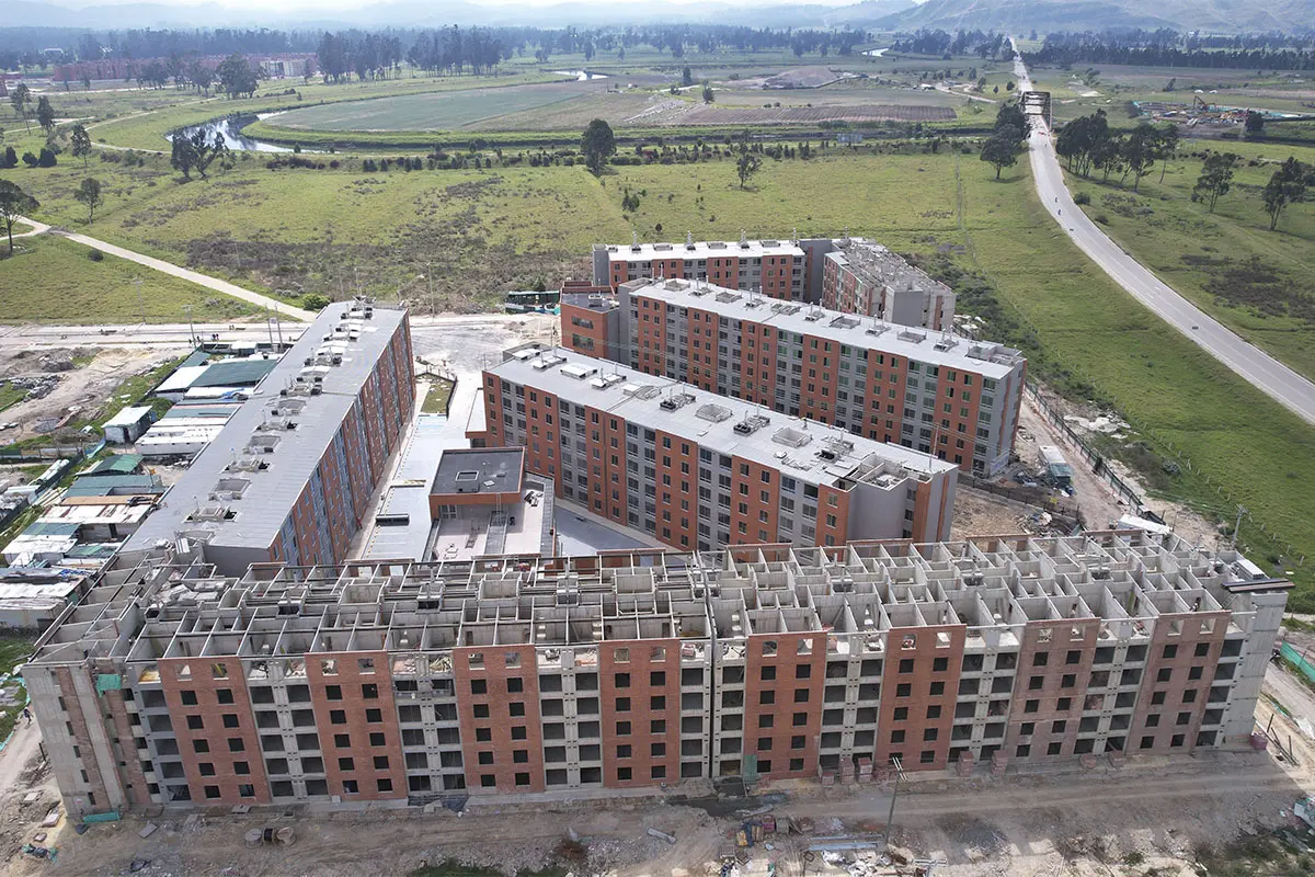 Foto del proyecto Rosa Celeste en avance de obra octubre de 2025