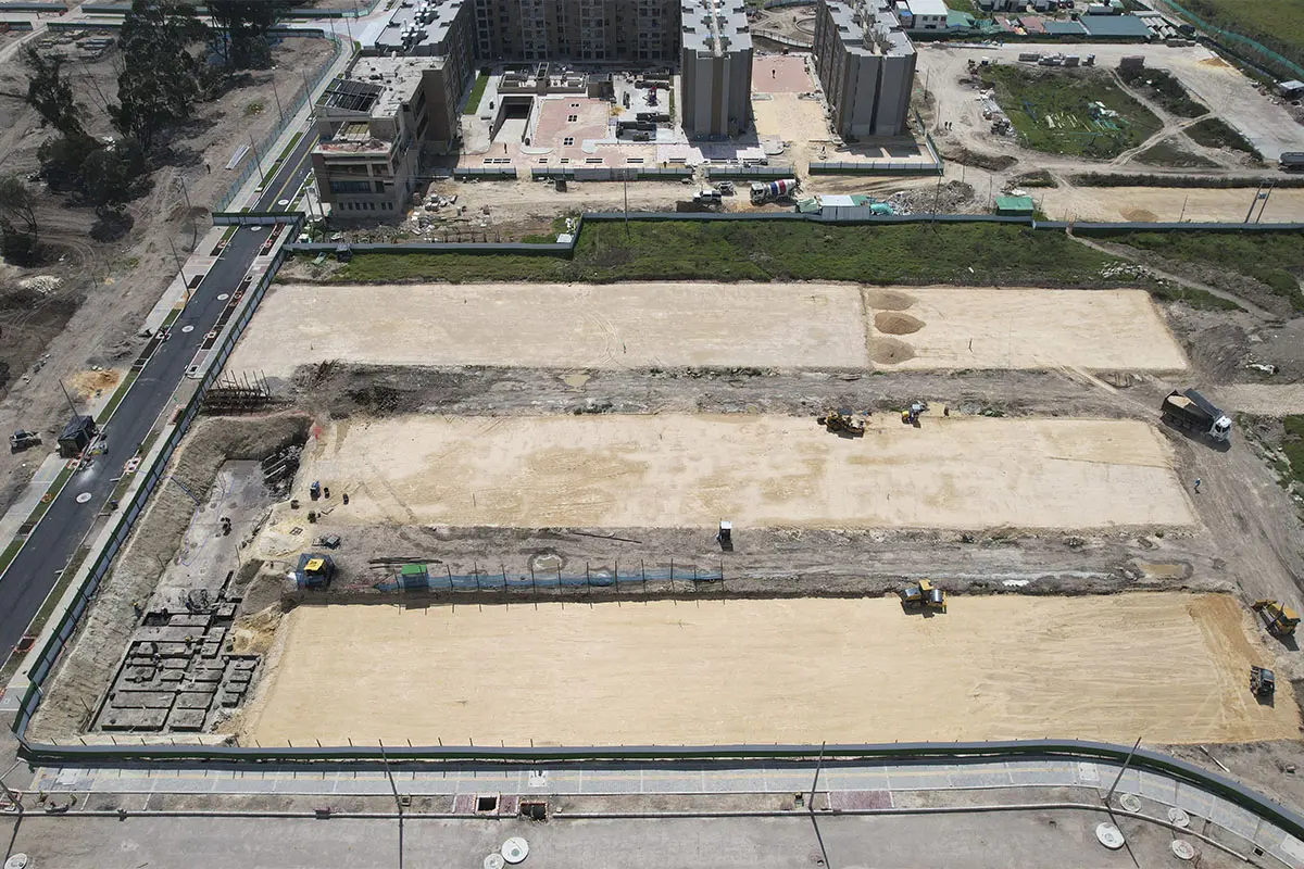 Foto del proyecto Rosa Violeta en avance de obra octubre de 2025