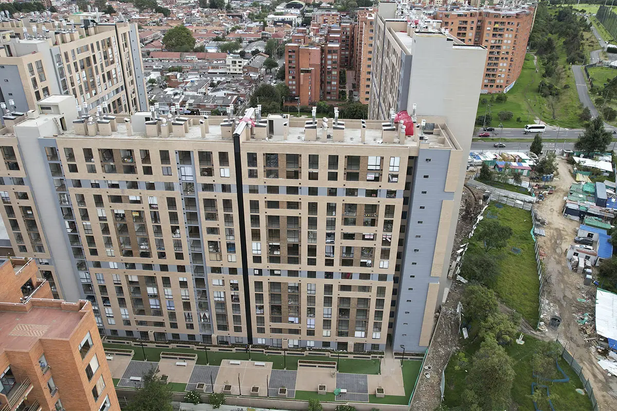 Foto del proyecto Salitre Living en avance de obra octubre de 2025