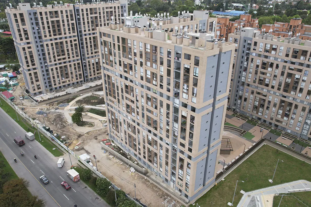 Foto del proyecto Salitre Living en avance de obra octubre de 2025