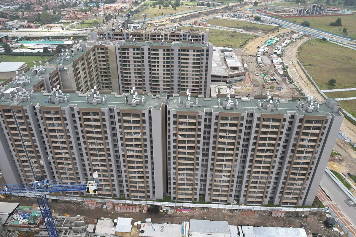 Foto del proyecto Tramonte Living en avance de obra octubre de 2025