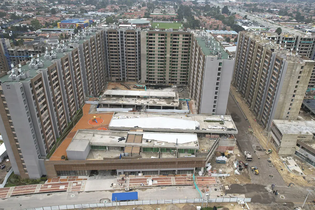 Foto del proyecto Tramonte Living en avance de obra octubre de 2025