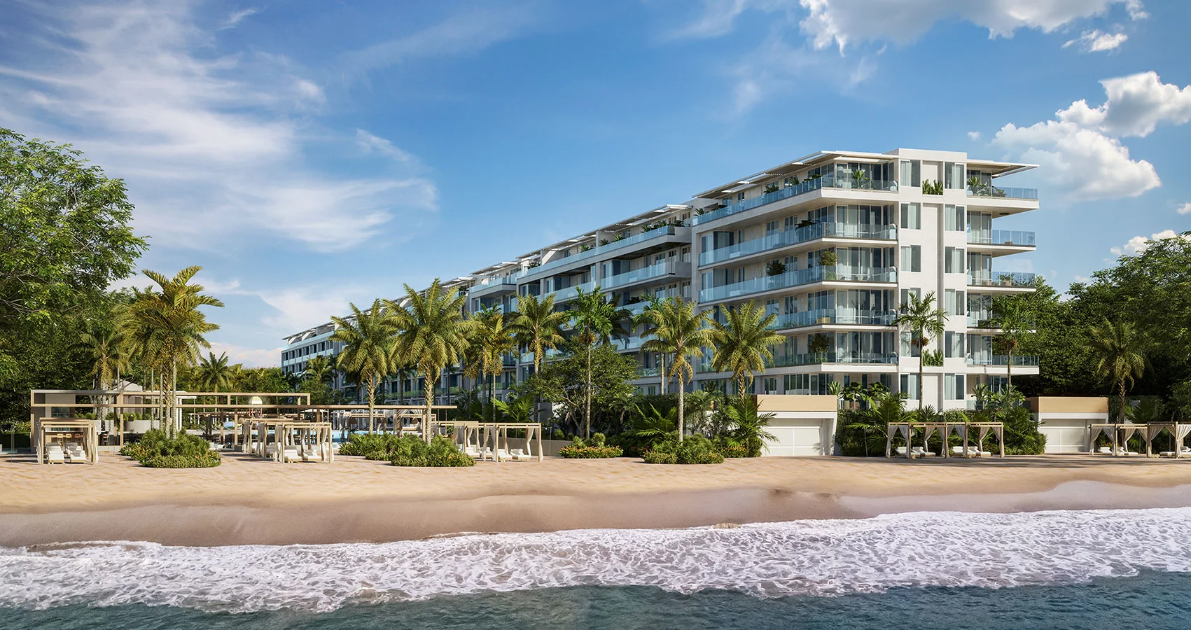 Fachada del proyecto Ísola Praia