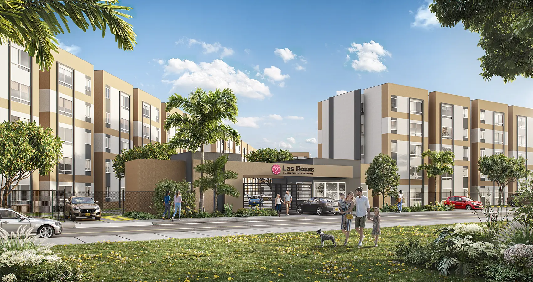 Tarjeta del proyecto Las Rosas - Encanto del Valle