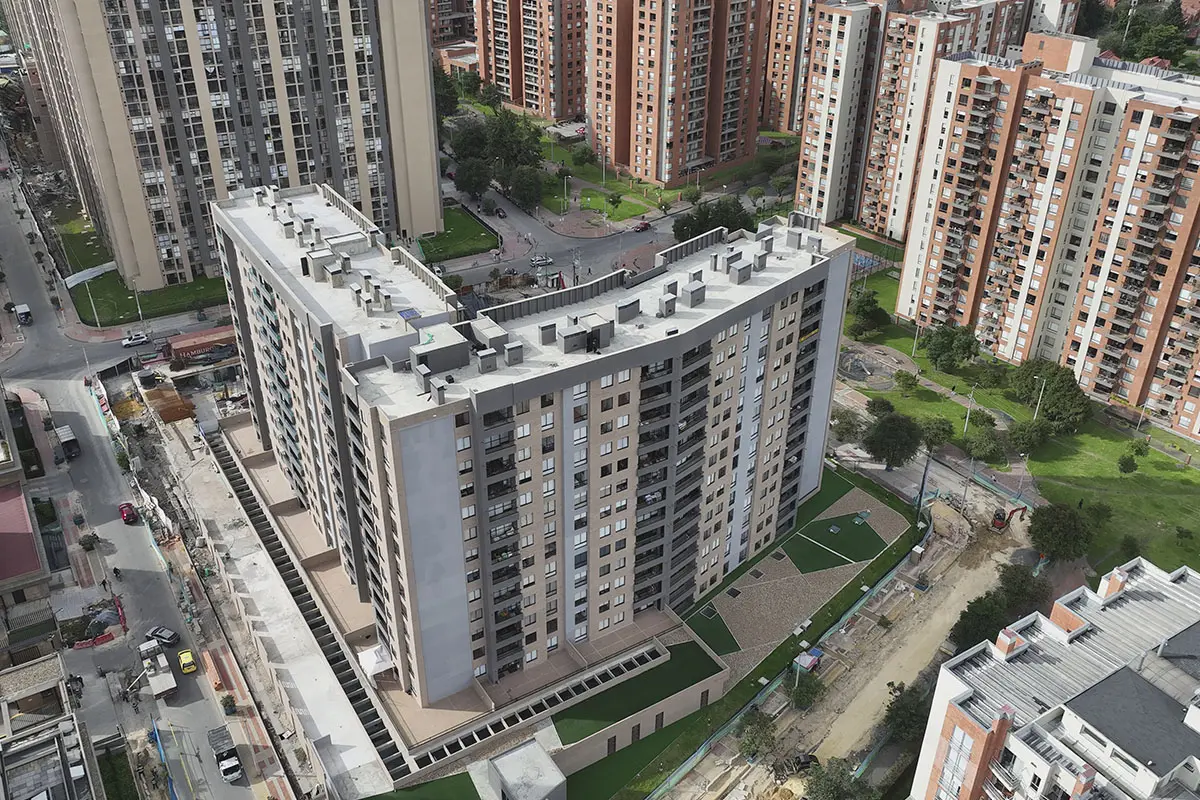 Foto del proyecto Álamo Veramonte en avance de obra Noviembre de 2025