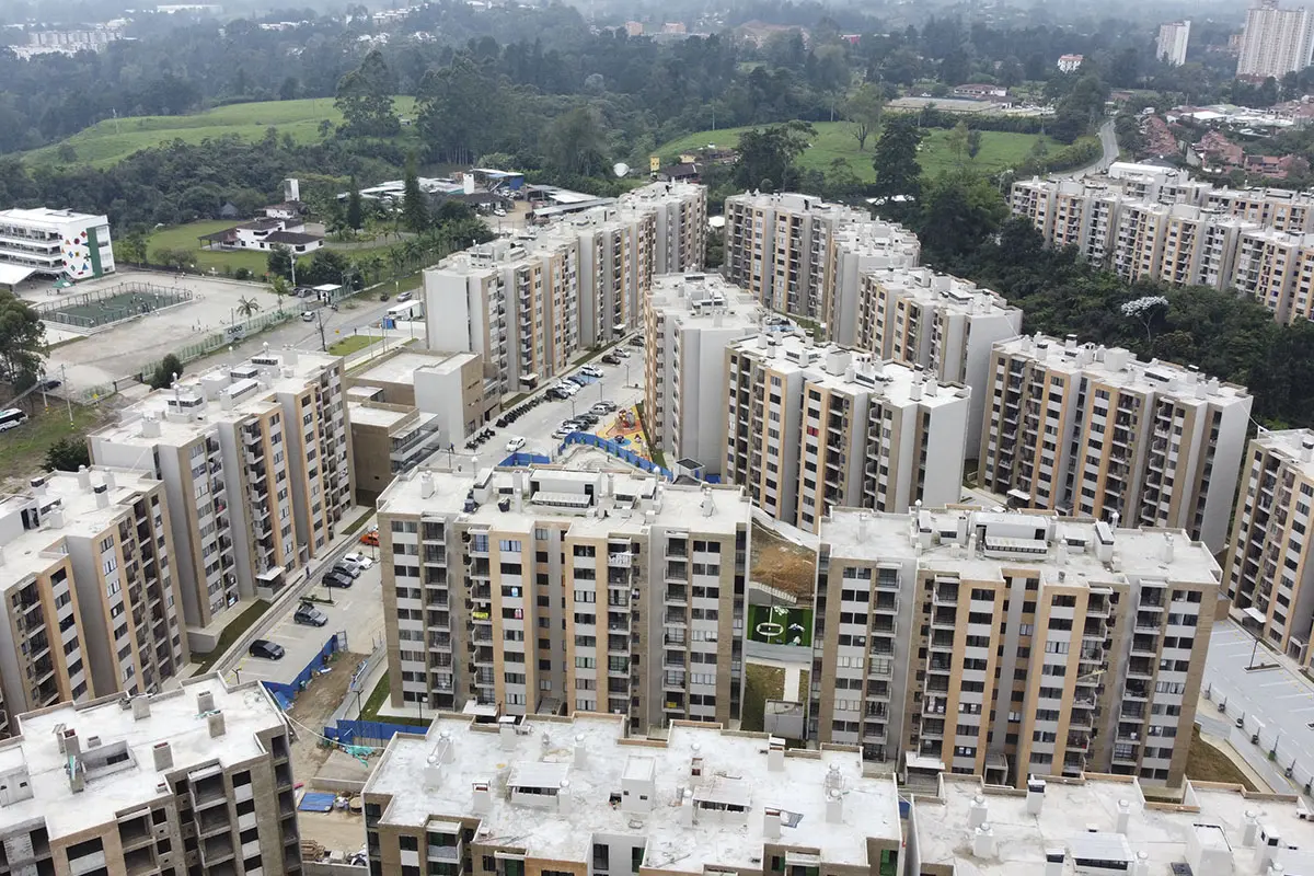 Foto de avance de obra octubre 2025 del Proyecto Bosque Robledal