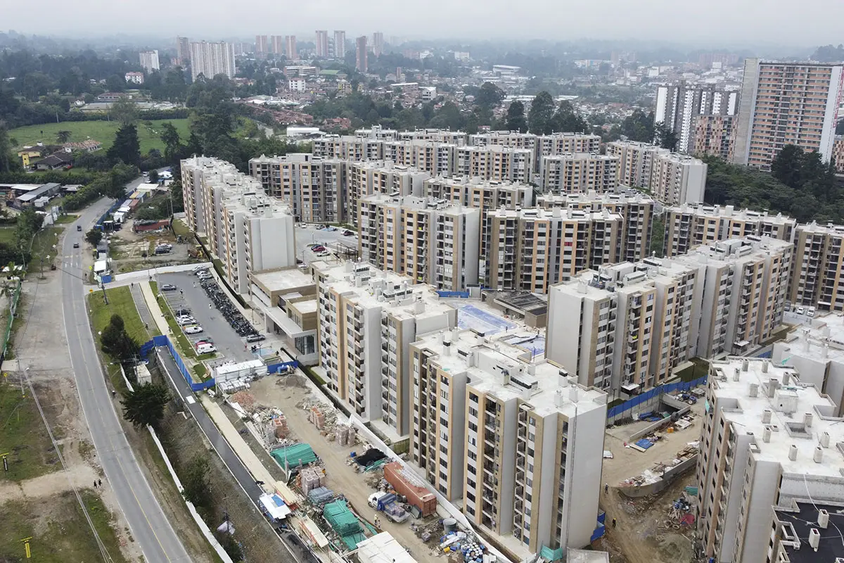 Foto de avance de obra octubre 2025 del Proyecto Bosque Robledal