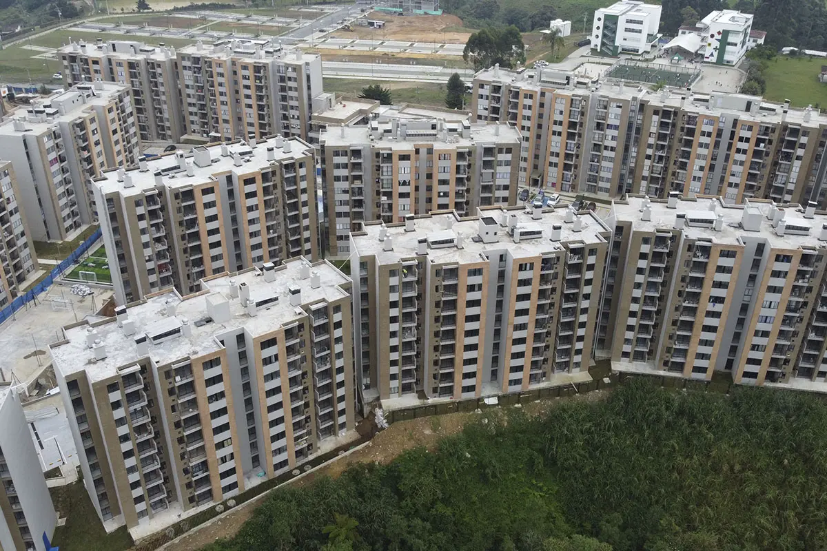 Foto de avance de obra octubre 2025 del Proyecto Bosque Robledal