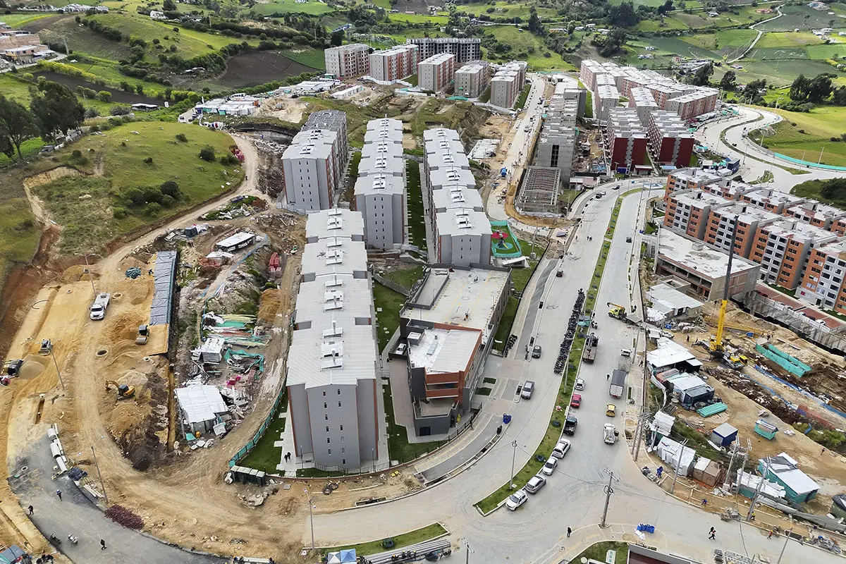 Foto del proyecto La Cristalina en avance de obra noviembre del 2025