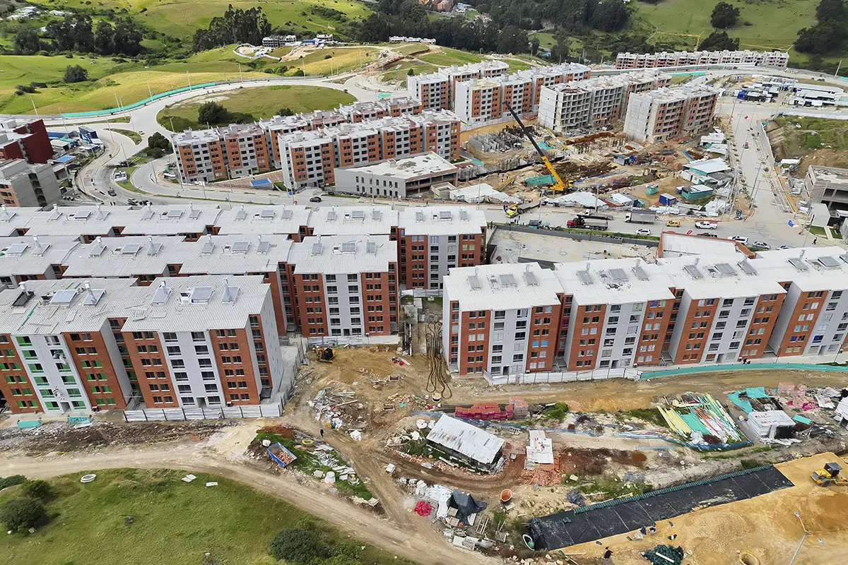 Foto del proyecto La Cristalina en avance de obra noviembre del 2025