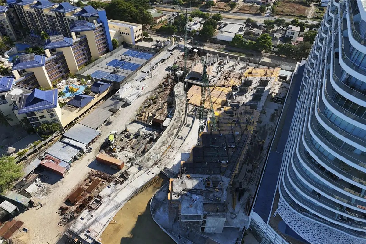 Foto del proyecto en avance de obra Marawa noviembre de 2025