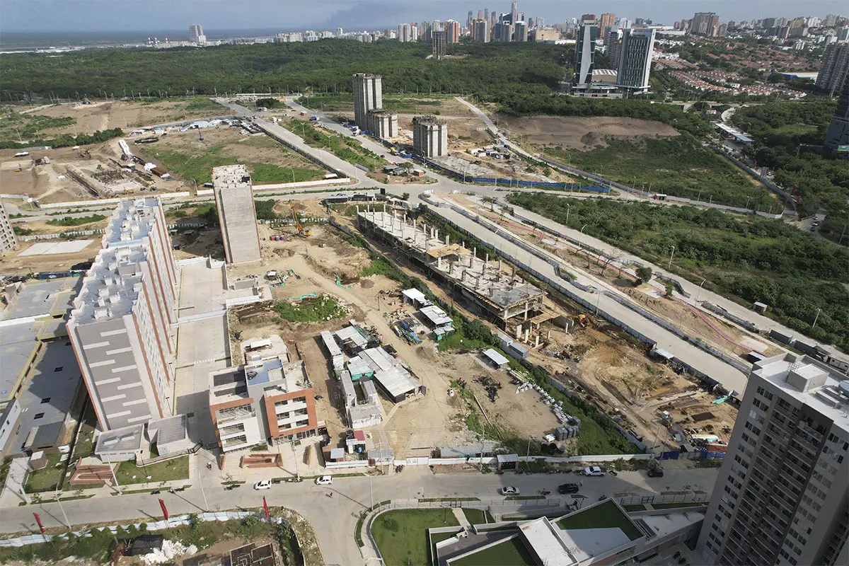 Foto del proyecto Malta en avance de obra noviembre de 2025