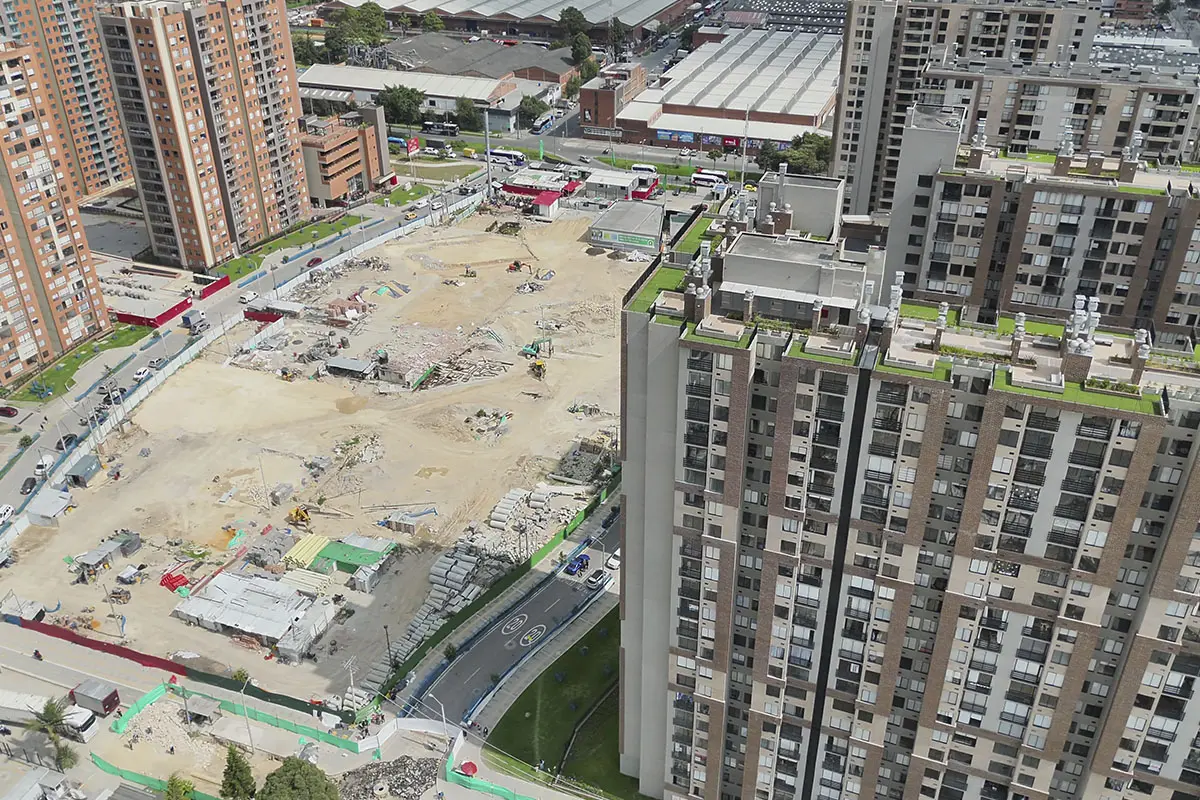 Foto del proyecto Mistral en avance de obra noviembre de 2025