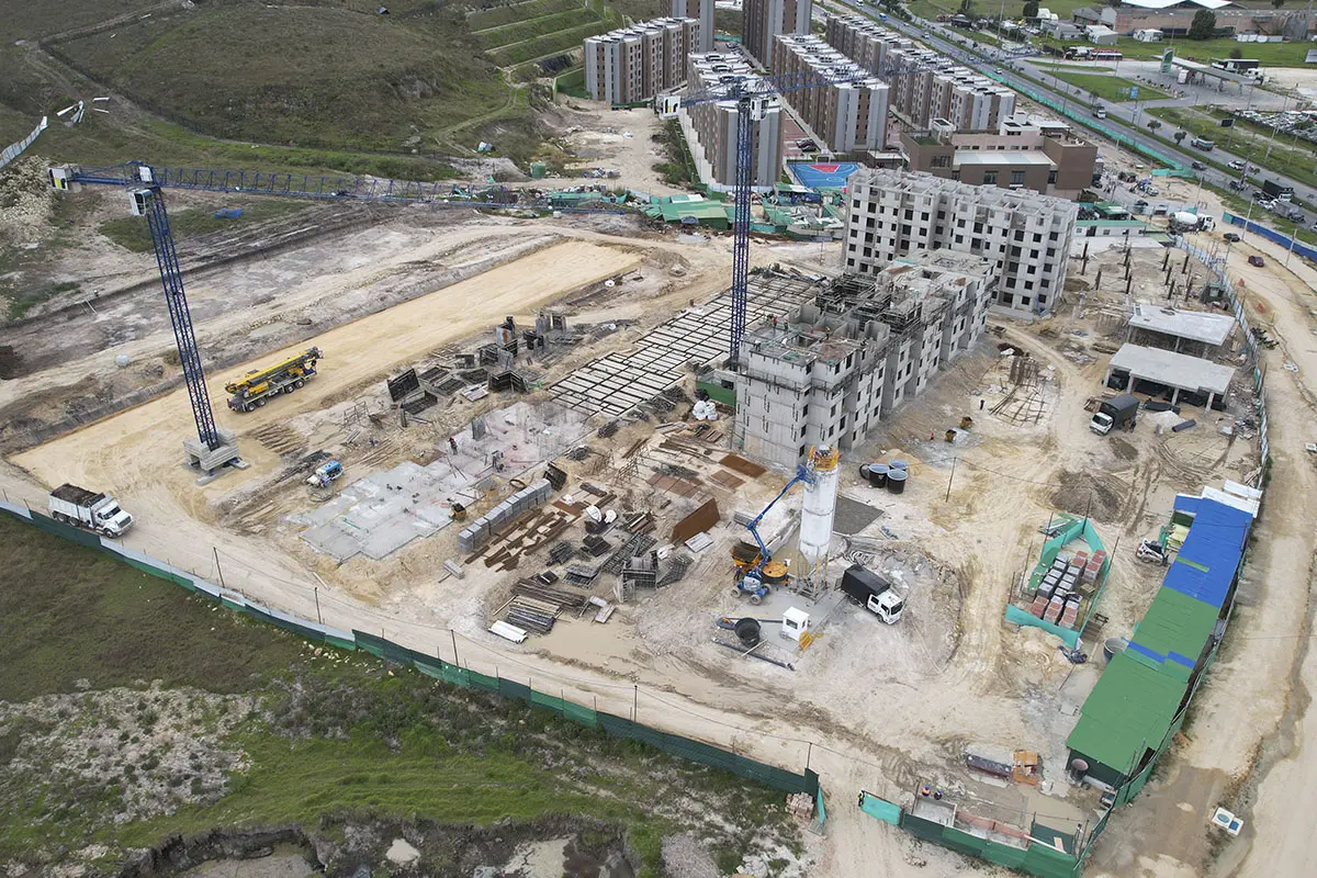 Foto del proyecto Parques del vínculo en avance de obra noviembre de 2025