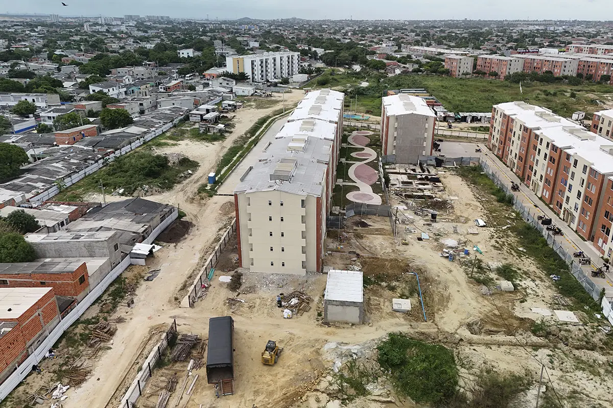 Foto del proyecto Puerto Campana en avance de obra noviembre del 2025