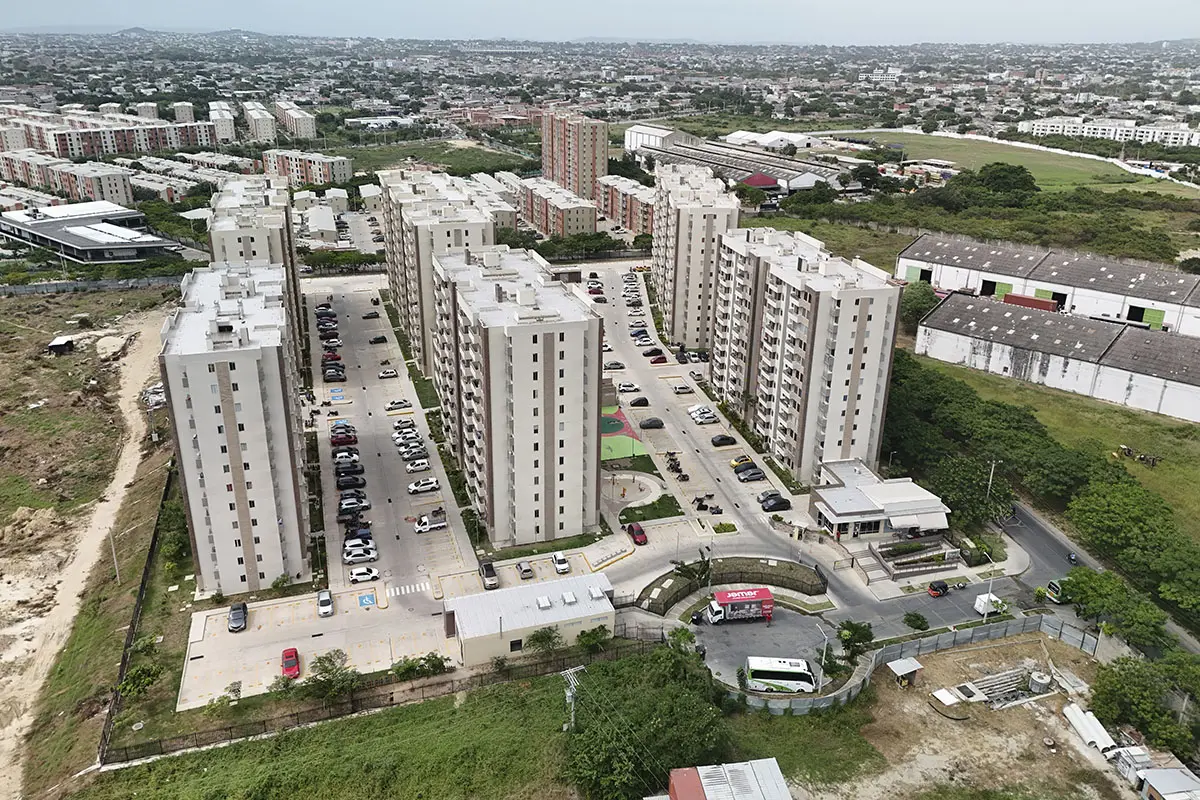 Foto del proyecto Puerto Guitarra en avance de obra noviembre de 2025